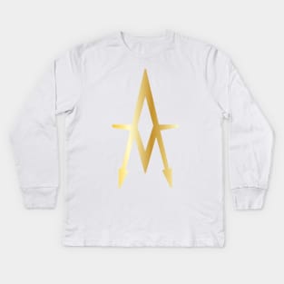 Capitol Symbol TBOSAS Kids Long Sleeve T-Shirt